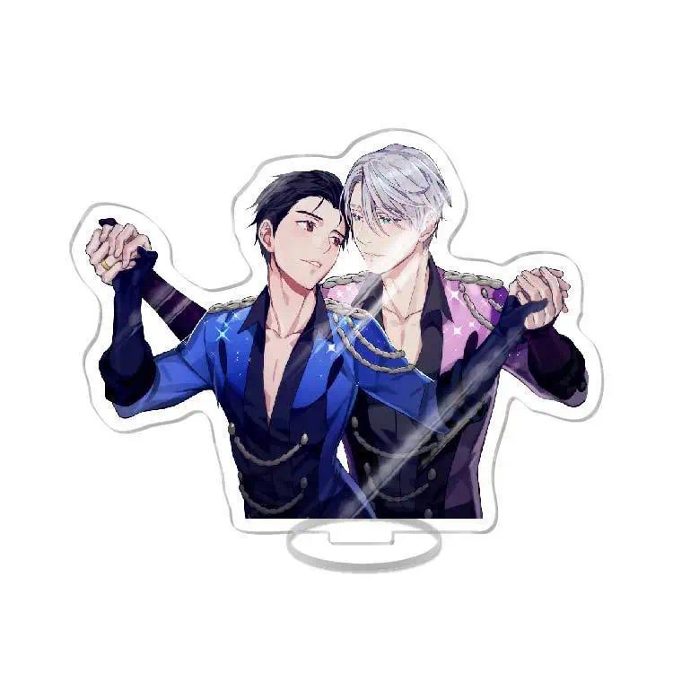 Yuri!!! On Ice Anime Standee Mica Model Plate Decoration Friends Girls Cartoon Peripheral Móc Khóa In Theo Yêu Cầu, Chất Liệu Mica Trong Suốt In 2 Mặt , Dày 4mm 3 Yuri!!! On Ice Anime Standee Mica Model Plate Decoration Friends Girls Cartoon Peripheral Móc Khóa In Theo Yêu Cầu, Chất Liệu Mica Trong Suốt In 2 Mặt , Dày 4mm - Ảnh 3