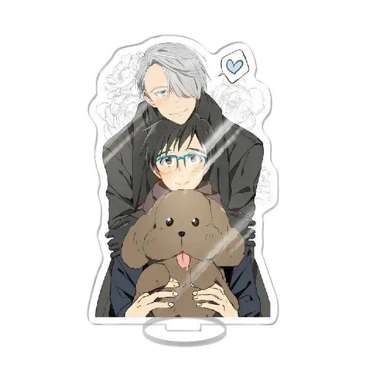 Yuri!!! On Ice Anime Standee Mica Model Plate Decoration Friends Girls Cartoon Peripheral Móc Khóa In Theo Yêu Cầu, Chất Liệu Mica Trong Suốt In 2 Mặt , Dày 4mm 7 Yuri!!! On Ice Anime Standee Mica Model Plate Decoration Friends Girls Cartoon Peripheral Móc Khóa In Theo Yêu Cầu, Chất Liệu Mica Trong Suốt In 2 Mặt , Dày 4mm - Ảnh 7