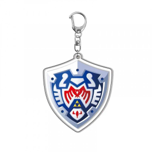 Zelda Link Legend Game Acrylic Keychain Lovely Baby Bag Charms Pendant Friends Fans Key Chain Móc Khóa In Theo Yêu Cầu, Chất Liệu Mica Trong Suốt In 2 Mặt , Dày 4mm