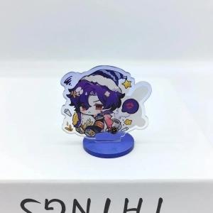 1 Pc Anime Game Honkai: Star Rail Aventurine Robin Dr. Ratio Mini Cute Birthday Sign Table Mô Hình Đứng Standee Anime, In 2 Mặt, Cao 6cm, Trang Trí Decor Bàn Học
