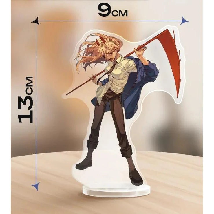 13cm Acrylic Stand Sign Chainsaw Man Aki Hayakawa Pochita Mitaka Asa Power Character Mô Hình Đứng Standee Anime, In 2 Mặt, Cao 6cm, Trang Trí Decor Bàn Học 3 13cm Acrylic Stand Sign Chainsaw Man Aki Hayakawa Pochita Mitaka Asa Power Character Mô Hình Đứng Standee Anime, In 2 Mặt, Cao 6cm, Trang Trí Decor Bàn Học - Ảnh 3