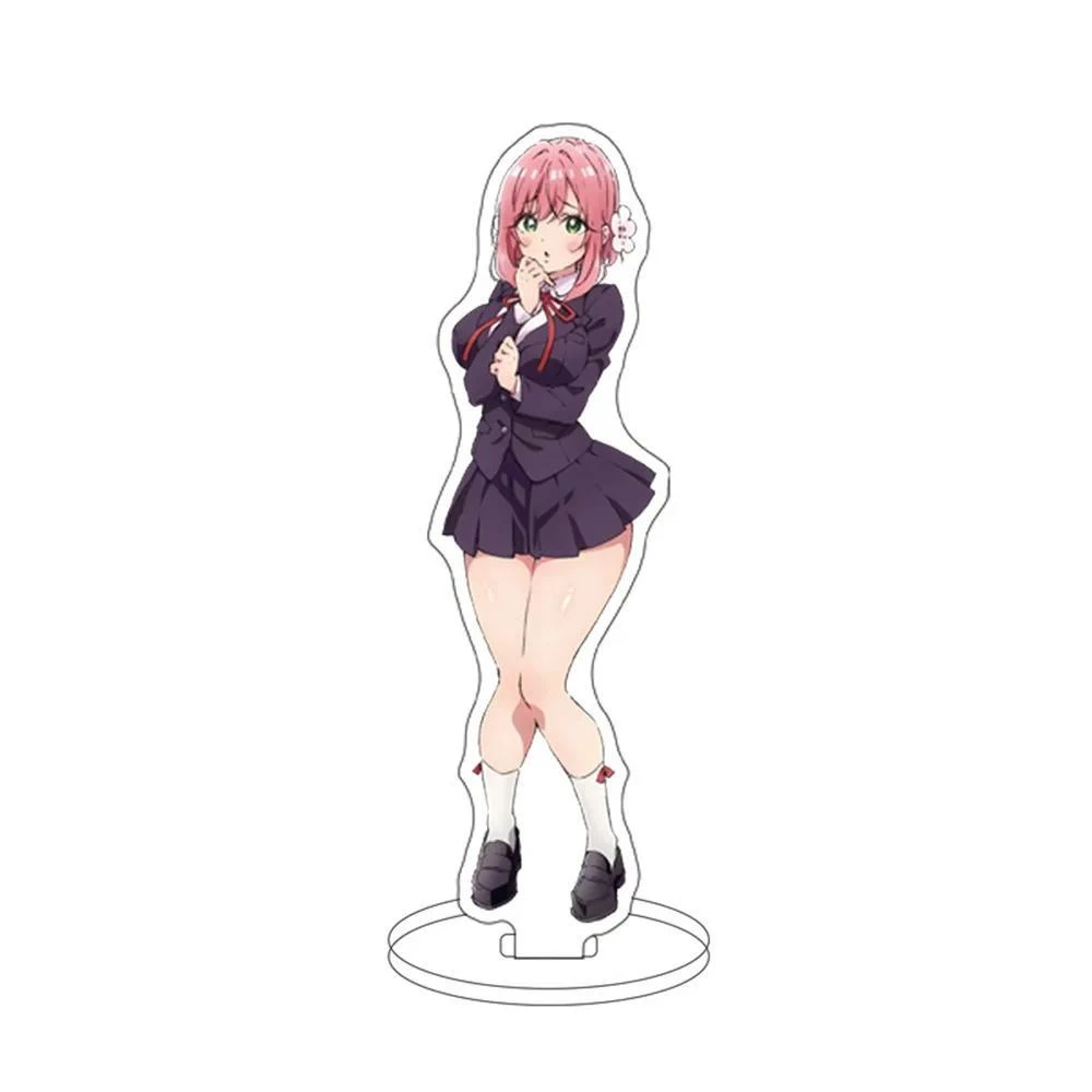 16pcs Anime The 100 Girlfriends Who Really Love You Transparent Mica Stdandee Model Mô Hình Đứng Standee Anime, In 2 Mặt, Cao 6cm, Trang Trí Decor Bàn Học 14 16pcs Anime The 100 Girlfriends Who Really Love You Transparent Mica Stdandee Model Mô Hình Đứng Standee Anime, In 2 Mặt, Cao 6cm, Trang Trí Decor Bàn Học - Ảnh 14