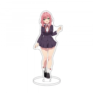 16pcs Anime The 100 Girlfriends Who Really Love You Transparent Mica Stdandee Model Mô Hình Đứng Standee Anime,  In 2 Mặt, Cao 6cm, Trang Trí Decor Bàn Học