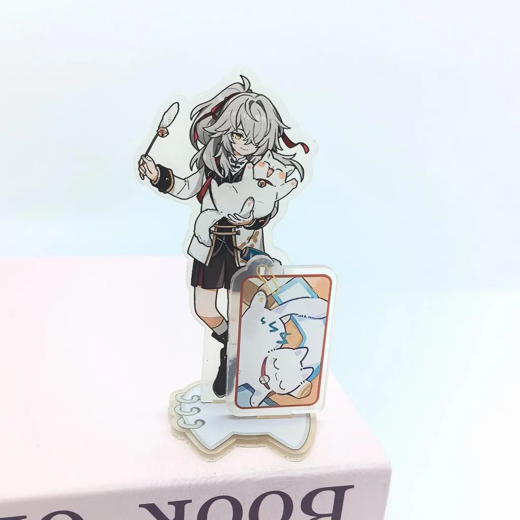 1pc Anime Game Honkai: Star Rail Aventurine Acheron Black Swan Anime Figures Room Desktop Mô Hình Đứng Standee Anime, In 2 Mặt, Cao 6cm, Trang Trí Decor Bàn Học 3 1pc Anime Game Honkai: Star Rail Aventurine Acheron Black Swan Anime Figures Room Desktop Mô Hình Đứng Standee Anime, In 2 Mặt, Cao 6cm, Trang Trí Decor Bàn Học - Ảnh 3
