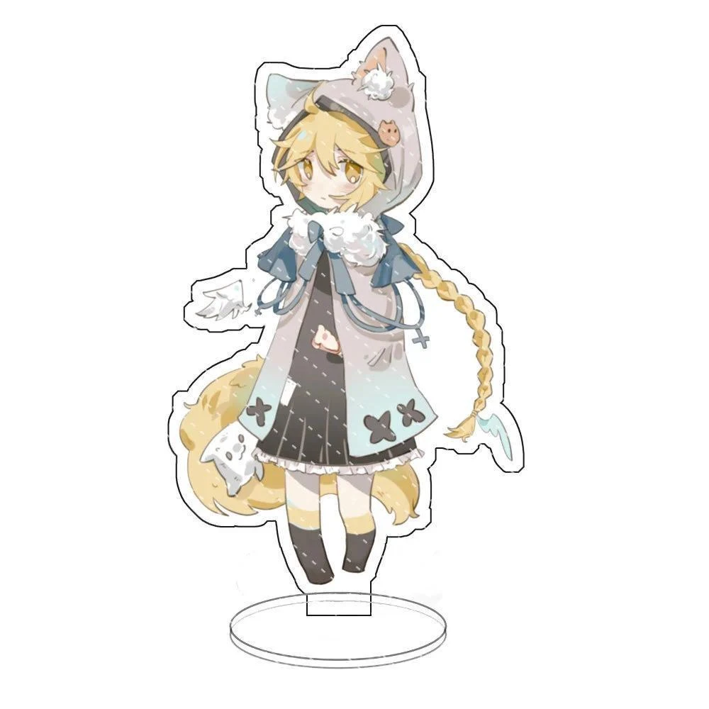 1pcs Anime Game Genshin Impact Venti Scaramouche Character Card Cosplay Table Decoration Mica Mô Hình Đứng Standee Anime, In 2 Mặt, Cao 6cm, Trang Trí Decor Bàn Học 6 1pcs Anime Game Genshin Impact Venti Scaramouche Character Card Cosplay Table Decoration Mica Mô Hình Đứng Standee Anime, In 2 Mặt, Cao 6cm, Trang Trí Decor Bàn Học - Ảnh 6