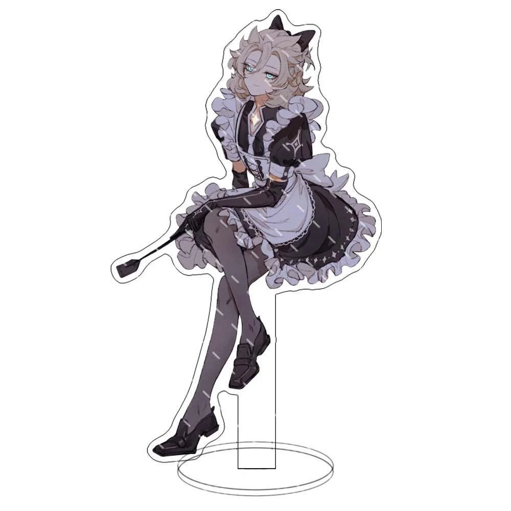 1pcs Anime Game Genshin Impact Xiao Venti Maid Character Card Cosplay Table Decoration Mica Mô Hình Đứng Standee Anime, In 2 Mặt, Cao 6cm, Trang Trí Decor Bàn Học 15 1pcs Anime Game Genshin Impact Xiao Venti Maid Character Card Cosplay Table Decoration Mica Mô Hình Đứng Standee Anime, In 2 Mặt, Cao 6cm, Trang Trí Decor Bàn Học - Ảnh 15