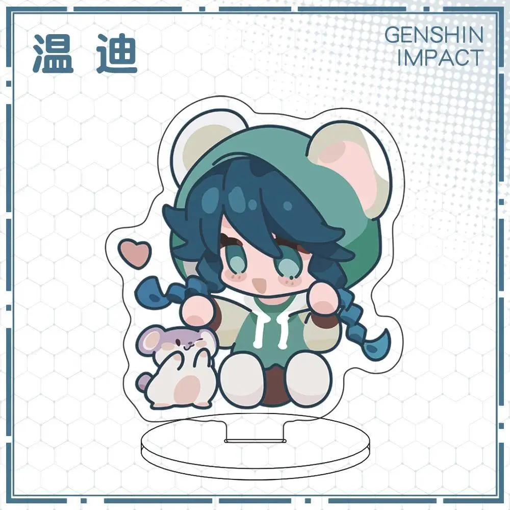 1pcs Anime Game Genshin Venti Neuvillette Xiao Mini Cute Standing Plates Table Decoration Mô Hình Đứng Standee Anime, In 2 Mặt, Cao 6cm, Trang Trí Decor Bàn Học 5 1pcs Anime Game Genshin Venti Neuvillette Xiao Mini Cute Standing Plates Table Decoration Mô Hình Đứng Standee Anime, In 2 Mặt, Cao 6cm, Trang Trí Decor Bàn Học - Ảnh 5