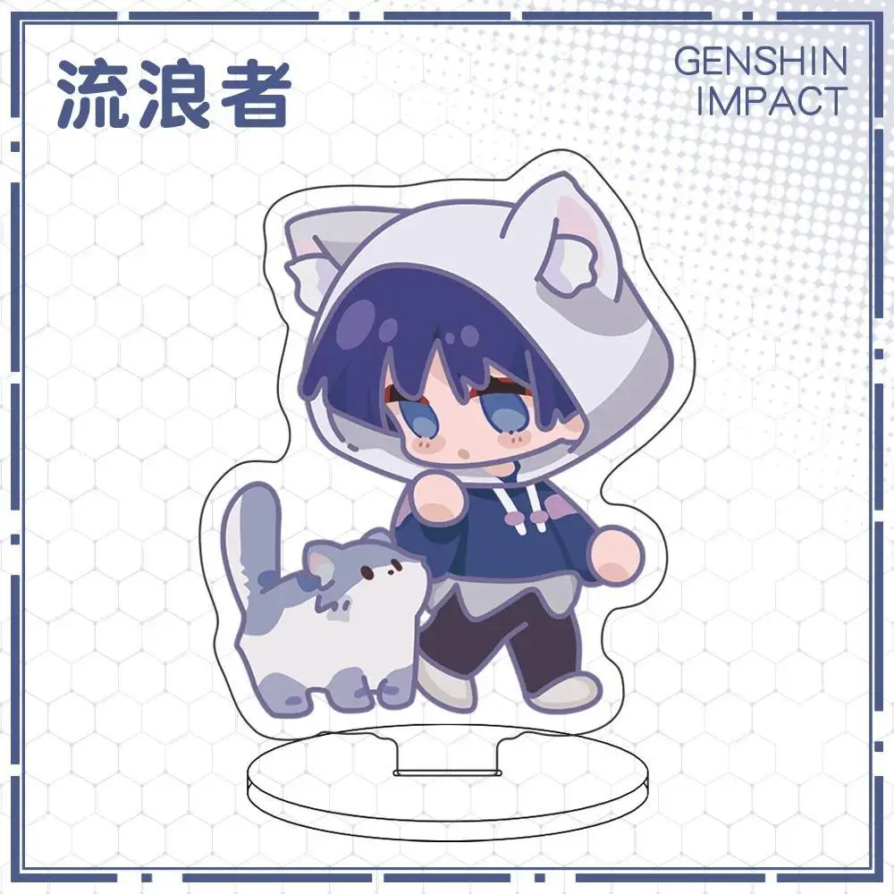 1pcs Anime Game Genshin Venti Neuvillette Xiao Mini Cute Standing Plates Table Decoration Mô Hình Đứng Standee Anime, In 2 Mặt, Cao 6cm, Trang Trí Decor Bàn Học 6 1pcs Anime Game Genshin Venti Neuvillette Xiao Mini Cute Standing Plates Table Decoration Mô Hình Đứng Standee Anime, In 2 Mặt, Cao 6cm, Trang Trí Decor Bàn Học - Ảnh 6