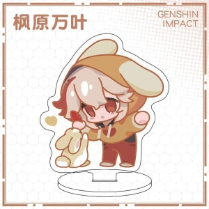 1pcs Anime Game Genshin Venti Neuvillette Xiao Mini Cute Standing Plates Table Decoration Mô Hình Đứng Standee Anime, In 2 Mặt, Cao 6cm, Trang Trí Decor Bàn Học