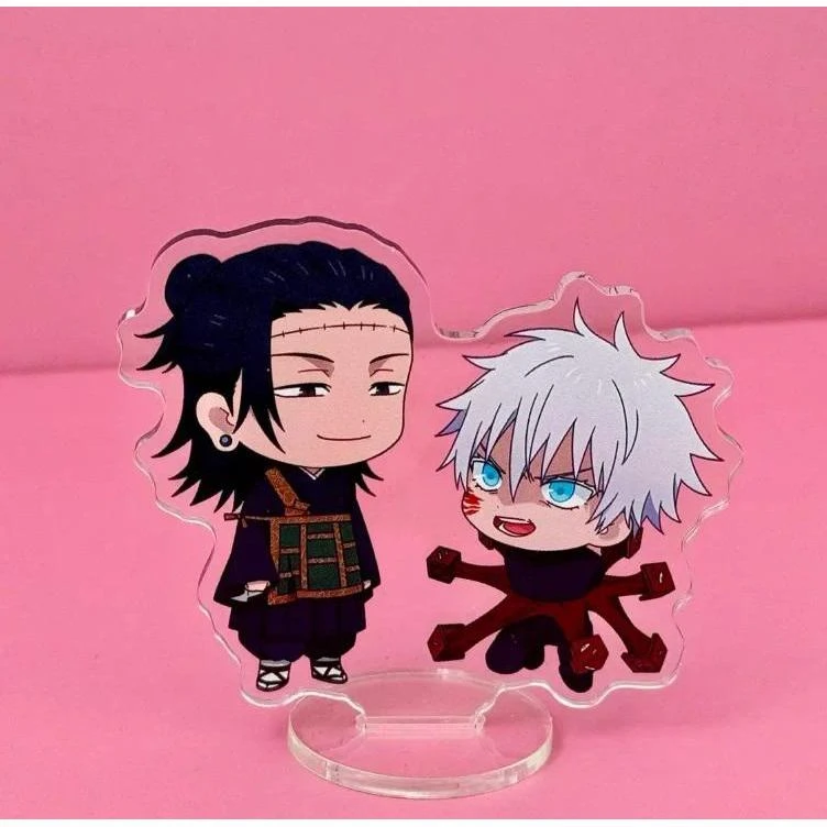 8cm Acrylic Standee For Jujutsu Kaisen Gojo Satoru Collection Standing Sign Anime Accessories Mô Hình Đứng Standee Anime, In 2 Mặt, Cao 6cm, Trang Trí Decor Bàn Học 5 8cm Acrylic Standee For Jujutsu Kaisen Gojo Satoru Collection Standing Sign Anime Accessories Mô Hình Đứng Standee Anime, In 2 Mặt, Cao 6cm, Trang Trí Decor Bàn Học - Ảnh 5