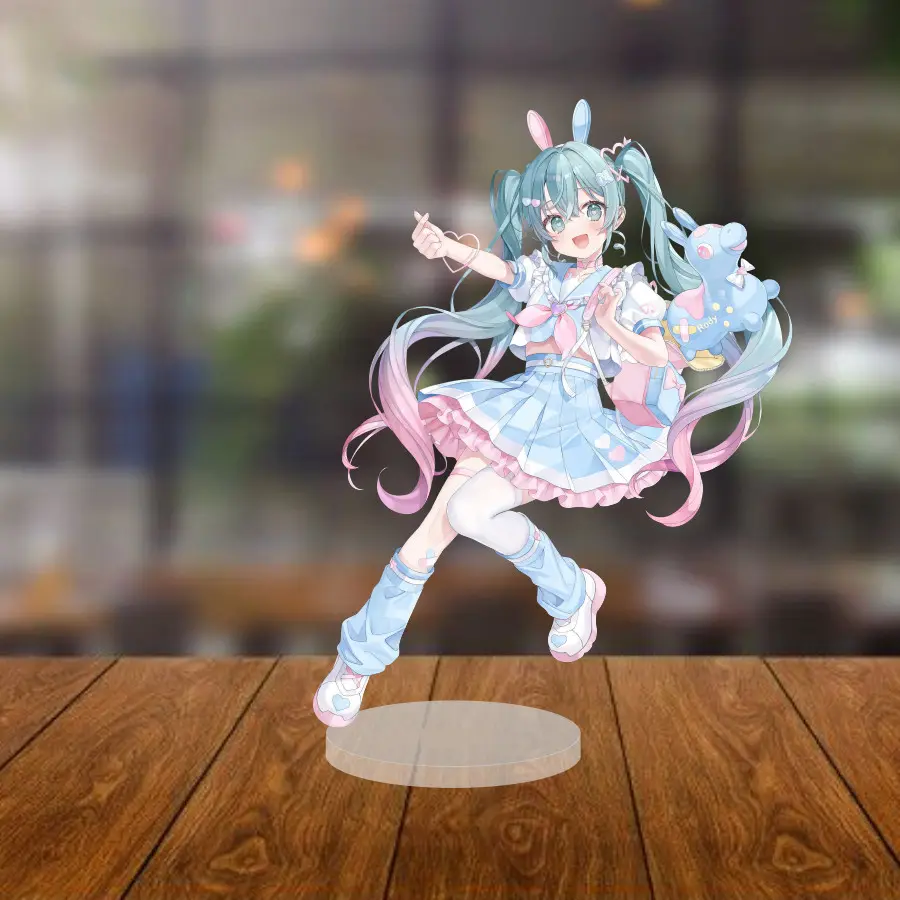 Acrylic Model Singer Miku Cosplay Table Decoration, Anime Gift(mikucl) Mô Hình Đứng Standee Anime, In 2 Mặt, Cao 6cm, Trang Trí Decor Bàn Học 13 Acrylic Model Singer Miku Cosplay Table Decoration, Anime Gift(mikucl) Mô Hình Đứng Standee Anime, In 2 Mặt, Cao 6cm, Trang Trí Decor Bàn Học - Ảnh 13
