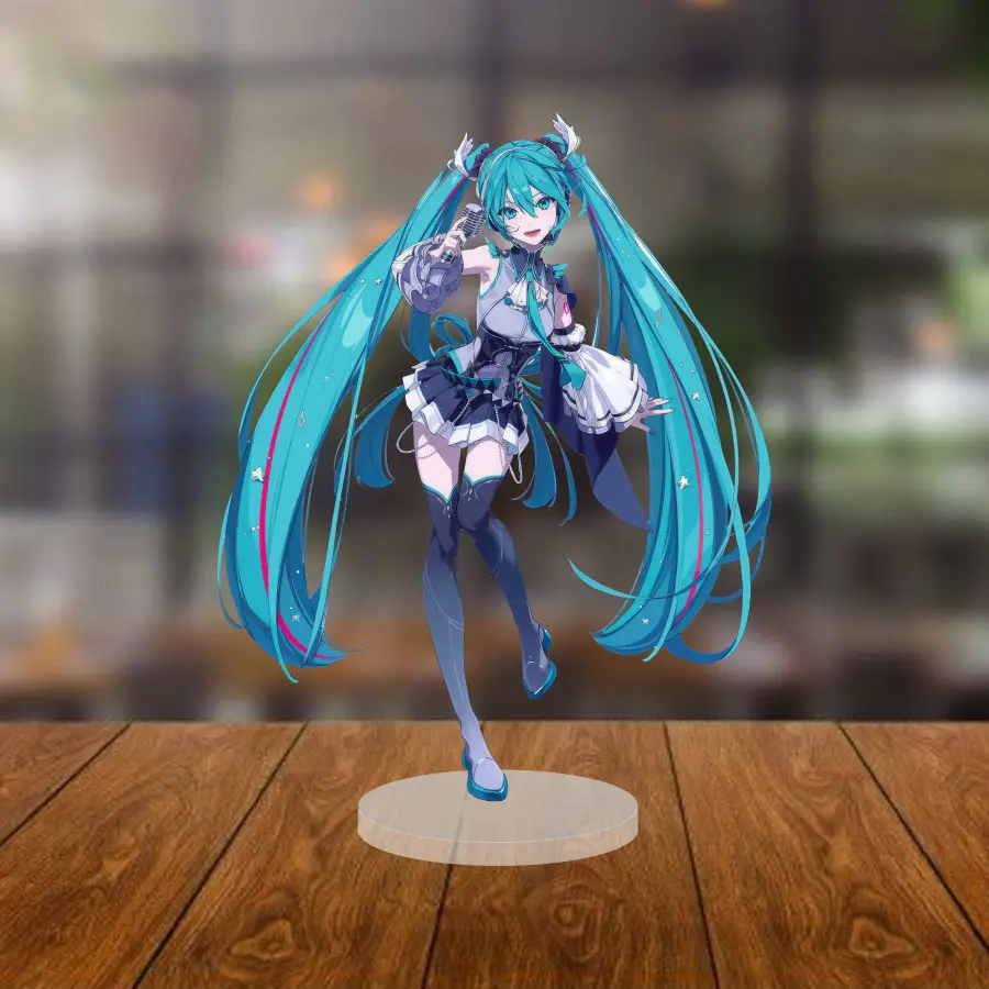 Acrylic Model Singer Miku Cosplay Table Decoration, Anime Gift(mikucl) Mô Hình Đứng Standee Anime, In 2 Mặt, Cao 6cm, Trang Trí Decor Bàn Học 15 Acrylic Model Singer Miku Cosplay Table Decoration, Anime Gift(mikucl) Mô Hình Đứng Standee Anime, In 2 Mặt, Cao 6cm, Trang Trí Decor Bàn Học - Ảnh 15