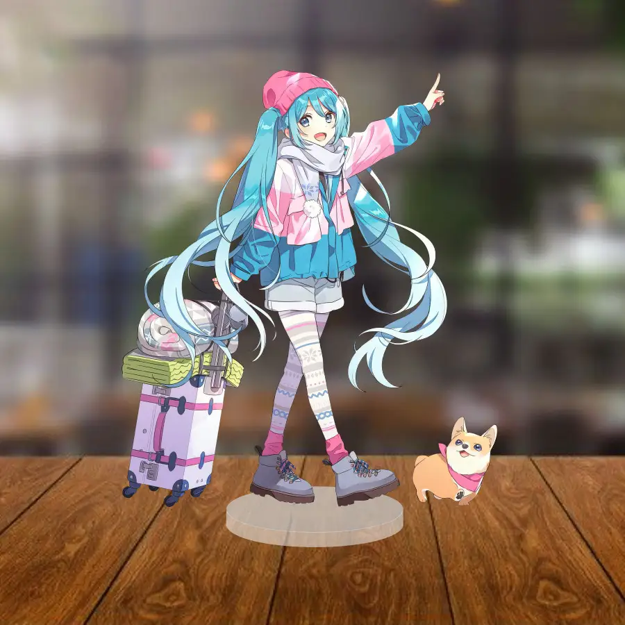 Acrylic Model Singer Miku Cosplay Table Decoration, Anime Gift(mikucl) Mô Hình Đứng Standee Anime, In 2 Mặt, Cao 6cm, Trang Trí Decor Bàn Học 16 Acrylic Model Singer Miku Cosplay Table Decoration, Anime Gift(mikucl) Mô Hình Đứng Standee Anime, In 2 Mặt, Cao 6cm, Trang Trí Decor Bàn Học - Ảnh 16