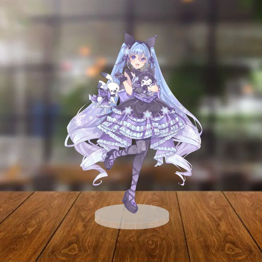 Acrylic Model Singer Miku Cosplay Table Decoration, Anime Gift(mikucl) Mô Hình Đứng Standee Anime, In 2 Mặt, Cao 6cm, Trang Trí Decor Bàn Học 18 Acrylic Model Singer Miku Cosplay Table Decoration, Anime Gift(mikucl) Mô Hình Đứng Standee Anime, In 2 Mặt, Cao 6cm, Trang Trí Decor Bàn Học - Ảnh 18