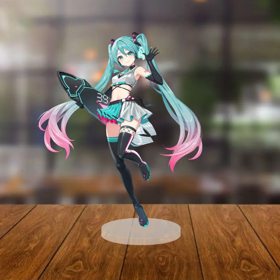 Acrylic Model Singer Miku Cosplay Table Decoration, Anime Gift(mikucl) Mô Hình Đứng Standee Anime, In 2 Mặt, Cao 6cm, Trang Trí Decor Bàn Học 20 Acrylic Model Singer Miku Cosplay Table Decoration, Anime Gift(mikucl) Mô Hình Đứng Standee Anime, In 2 Mặt, Cao 6cm, Trang Trí Decor Bàn Học - Ảnh 20