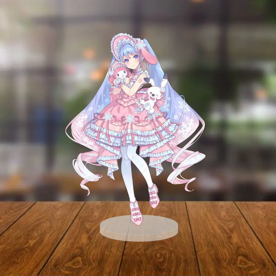 Acrylic Model Singer Miku Cosplay Table Decoration, Anime Gift(mikucl) Mô Hình Đứng Standee Anime, In 2 Mặt, Cao 6cm, Trang Trí Decor Bàn Học 23 Acrylic Model Singer Miku Cosplay Table Decoration, Anime Gift(mikucl) Mô Hình Đứng Standee Anime, In 2 Mặt, Cao 6cm, Trang Trí Decor Bàn Học - Ảnh 23