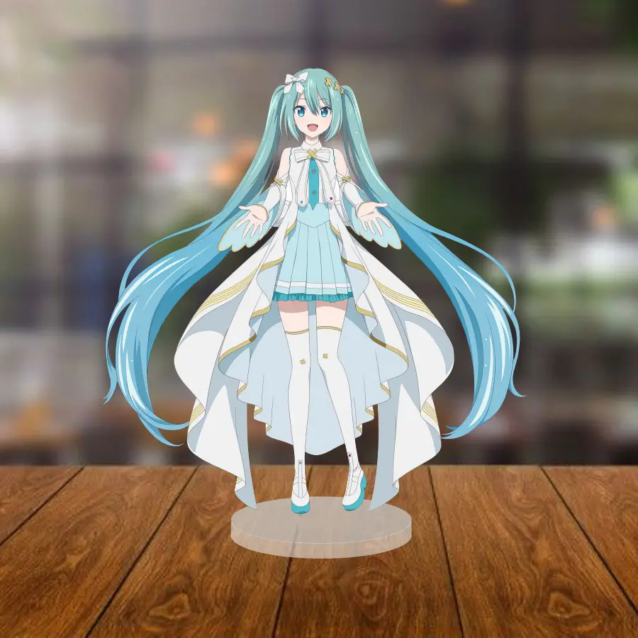 Acrylic Model Singer Miku Cosplay Table Decoration, Anime Gift(mikucl) Mô Hình Đứng Standee Anime, In 2 Mặt, Cao 6cm, Trang Trí Decor Bàn Học 24 Acrylic Model Singer Miku Cosplay Table Decoration, Anime Gift(mikucl) Mô Hình Đứng Standee Anime, In 2 Mặt, Cao 6cm, Trang Trí Decor Bàn Học - Ảnh 24