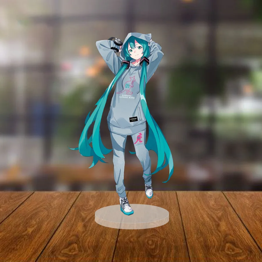 Acrylic Model Singer Miku Cosplay Table Decoration, Anime Gift(mikucl) Mô Hình Đứng Standee Anime, In 2 Mặt, Cao 6cm, Trang Trí Decor Bàn Học 9 Acrylic Model Singer Miku Cosplay Table Decoration, Anime Gift(mikucl) Mô Hình Đứng Standee Anime, In 2 Mặt, Cao 6cm, Trang Trí Decor Bàn Học - Ảnh 9