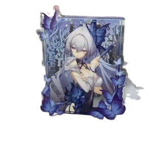 Acrylic Stand Game Star Rail Figure New Role Bronya Zaychik Model Desktop Ornament Anime Custom Charm Phone Personalized, Keychain, Mô Hình Đứng Standee Anime, In 2 Mặt, Cao 6cm, Trang Trí Decor Bàn Học, Balo