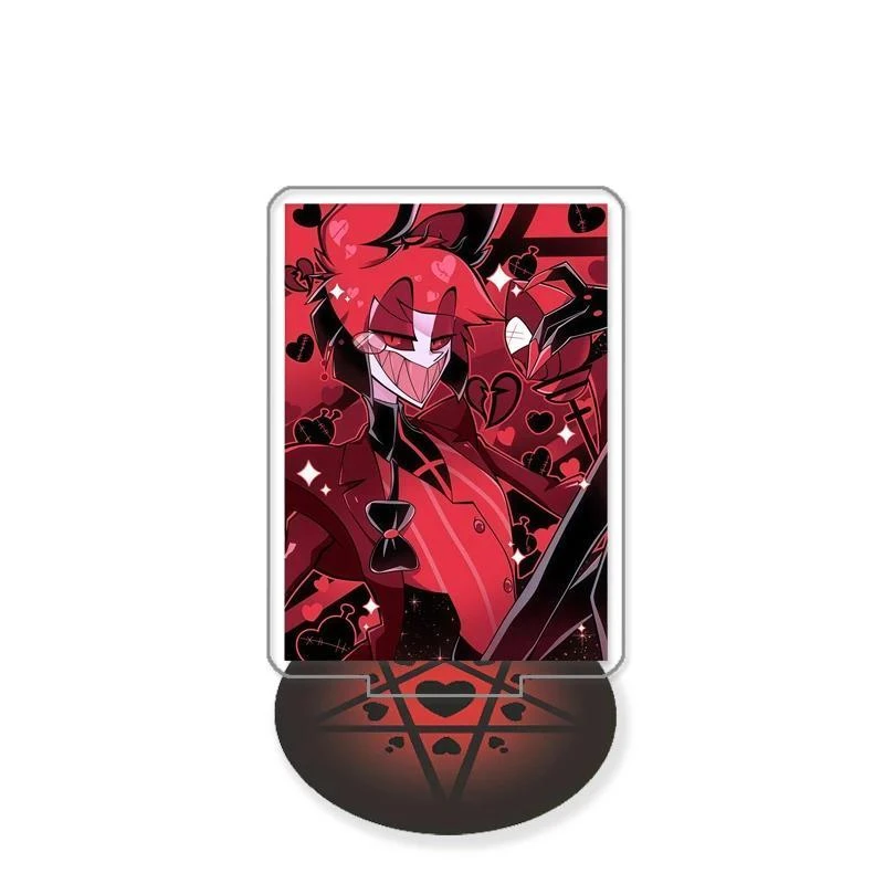 Acrylic Stand Plates Hazbin Hotel Alastor Lucifer Anime Cartoons Desktop Acrylic Standee Mô Hình Đứng Standee Anime, In 2 Mặt, Cao 6cm, Trang Trí Decor Bàn Học 4 Acrylic Stand Plates Hazbin Hotel Alastor Lucifer Anime Cartoons Desktop Acrylic Standee Mô Hình Đứng Standee Anime, In 2 Mặt, Cao 6cm, Trang Trí Decor Bàn Học - Ảnh 4