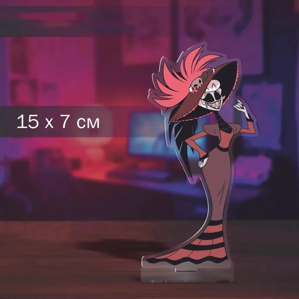 Acrylic Stand Plates Hazbin Hotel Vaggie Angel Dust Alastor Vox Charlie Morningstar Anime Mô Hình Đứng Standee Anime, In 2 Mặt, Cao 6cm, Trang Trí Decor Bàn Học 3 Acrylic Stand Plates Hazbin Hotel Vaggie Angel Dust Alastor Vox Charlie Morningstar Anime Mô Hình Đứng Standee Anime, In 2 Mặt, Cao 6cm, Trang Trí Decor Bàn Học - Ảnh 3