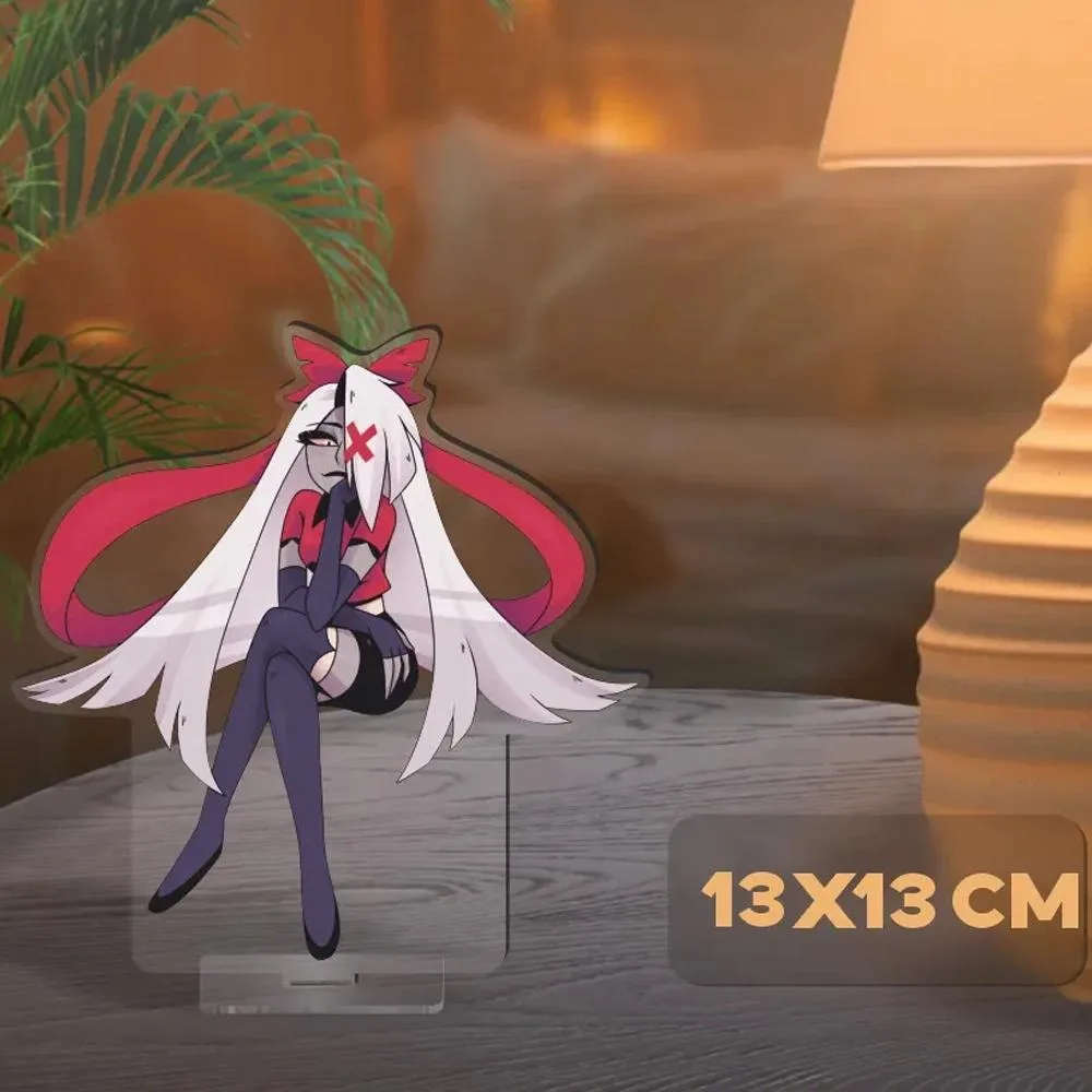 Acrylic Stand Plates Hazbin Hotel Vaggie Angel Dust Alastor Vox Charlie Morningstar Anime Mô Hình Đứng Standee Anime, In 2 Mặt, Cao 6cm, Trang Trí Decor Bàn Học 4 Acrylic Stand Plates Hazbin Hotel Vaggie Angel Dust Alastor Vox Charlie Morningstar Anime Mô Hình Đứng Standee Anime, In 2 Mặt, Cao 6cm, Trang Trí Decor Bàn Học - Ảnh 4