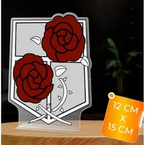 Acrylic Standee For Attack On Titan Annie Leonhart Sasha Blouse Mikasa Ackerman Military Mô Hình Đứng Standee Anime, In 2 Mặt, Cao 6cm, Trang Trí Decor Bàn Học