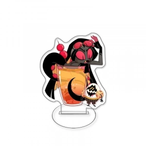 Acrylic Standee For Hazbin Hotel Alastor Sir Pentious Lucifer Q-version Acrylic Standee Mô Hình Đứng Standee Anime, In 2 Mặt, Cao 6cm, Trang Trí Decor Bàn Học