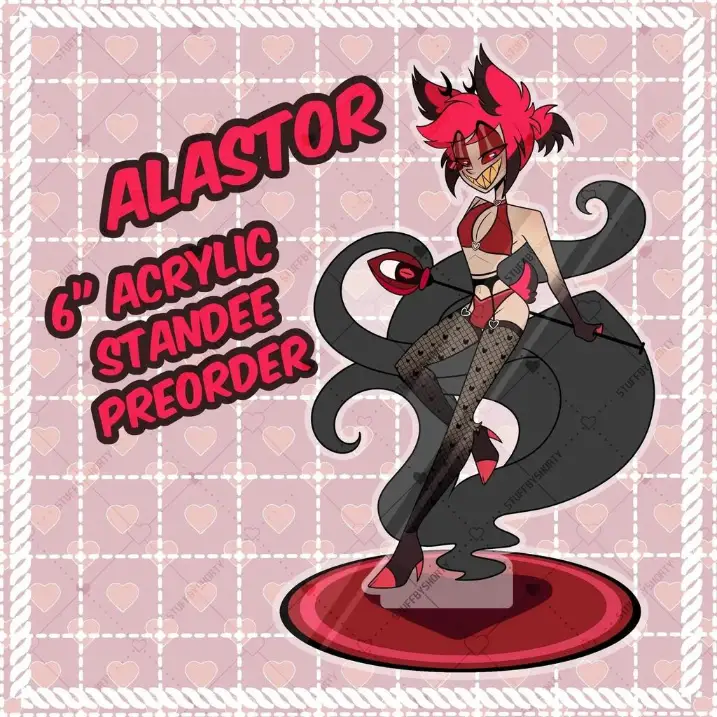 Acrylic Standee For Hazbin Hotel Charlie Vox Heart Base Standee Acrylic Desktop Anime Mô Hình Đứng Standee Anime, In 2 Mặt, Cao 6cm, Trang Trí Decor Bàn Học 3 Acrylic Standee For Hazbin Hotel Charlie Vox Heart Base Standee Acrylic Desktop Anime Mô Hình Đứng Standee Anime, In 2 Mặt, Cao 6cm, Trang Trí Decor Bàn Học - Ảnh 3