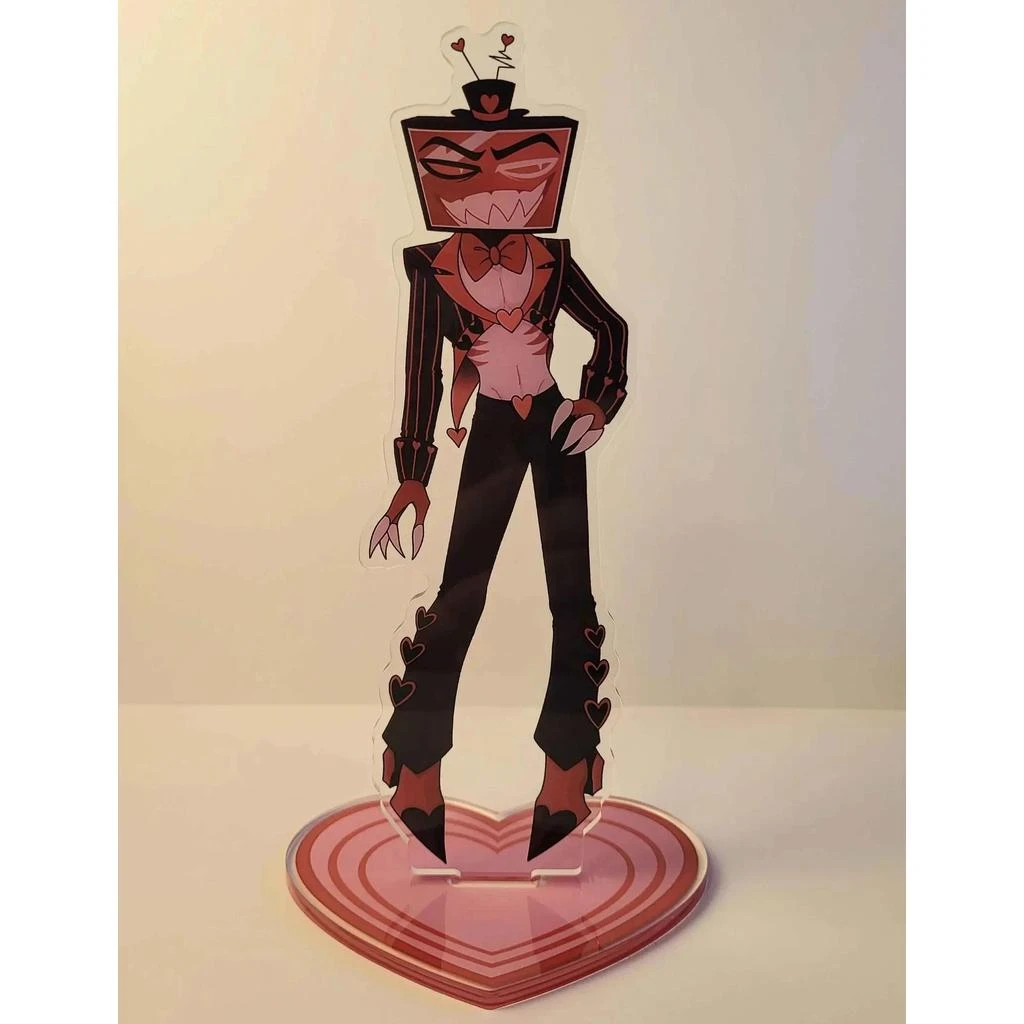 Acrylic Standee For Hazbin Hotel Charlie Vox Heart Base Standee Acrylic Desktop Anime Mô Hình Đứng Standee Anime, In 2 Mặt, Cao 6cm, Trang Trí Decor Bàn Học 6 Acrylic Standee For Hazbin Hotel Charlie Vox Heart Base Standee Acrylic Desktop Anime Mô Hình Đứng Standee Anime, In 2 Mặt, Cao 6cm, Trang Trí Decor Bàn Học - Ảnh 6