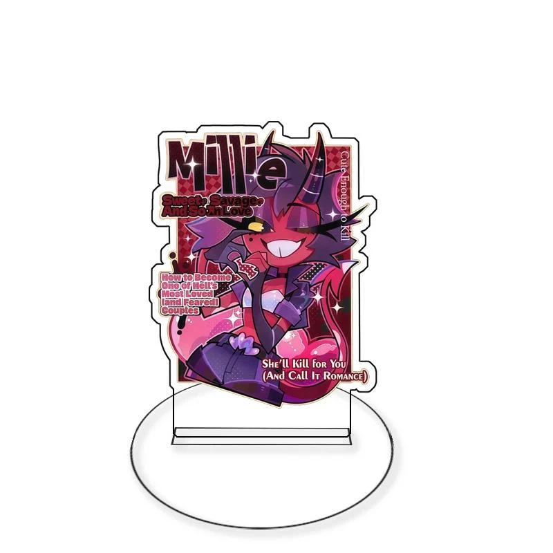 Acrylic Standee For Helluva Boss Moxxie Millie Octavia Loona Stolas Self-made Anime Cartoons Mô Hình Đứng Standee Anime, In 2 Mặt, Cao 6cm, Trang Trí Decor Bàn Học 5 Acrylic Standee For Helluva Boss Moxxie Millie Octavia Loona Stolas Self-made Anime Cartoons Mô Hình Đứng Standee Anime, In 2 Mặt, Cao 6cm, Trang Trí Decor Bàn Học - Ảnh 5