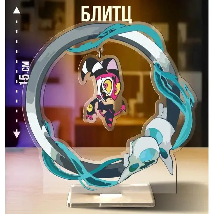 Acrylic Standee For Helluva Boss Stolas Blitzo Hanging Face Design Acrylic Desktop Anime Mô Hình Đứng Standee Anime, In 2 Mặt, Cao 6cm, Trang Trí Decor Bàn Học 2 Acrylic Standee For Helluva Boss Stolas Blitzo Hanging Face Design Acrylic Desktop Anime Mô Hình Đứng Standee Anime, In 2 Mặt, Cao 6cm, Trang Trí Decor Bàn Học - Ảnh 2