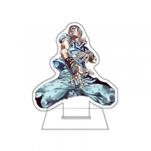 Acrylic Standee For Steel Ball Run Diego Brando Johnny Joestar Gyro Zepeli Acrylic Stand Mô Hình Đứng Standee Anime,  In 2 Mặt, Cao 6cm, Trang Trí Decor Bàn Học