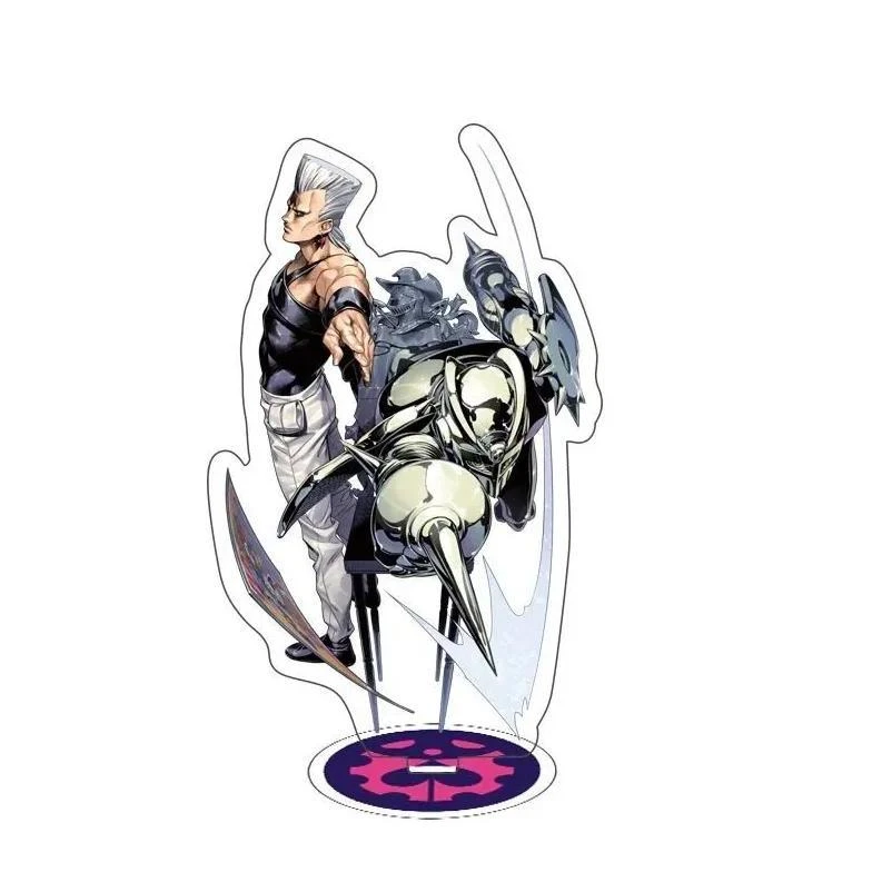 Acrylic Standee For Steel Ball Run Jean Pierre Polnareff Jotaro Kujo Anime Character Mô Hình Đứng Standee Anime, In 2 Mặt, Cao 6cm, Trang Trí Decor Bàn Học 3 Acrylic Standee For Steel Ball Run Jean Pierre Polnareff Jotaro Kujo Anime Character Mô Hình Đứng Standee Anime, In 2 Mặt, Cao 6cm, Trang Trí Decor Bàn Học - Ảnh 3