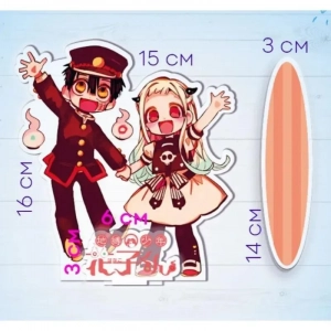 Acrylic Standee For Toilet-bound Hanako-kun Hanako-kun Nene Yashiro Mokke Anime Peripheral Mô Hình Đứng Standee Anime, In 2 Mặt, Cao 6cm, Trang Trí Decor Bàn Học