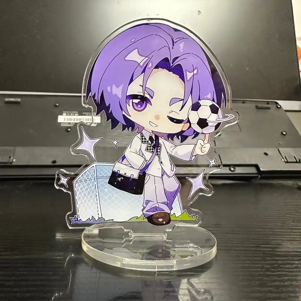 Acrylic Standee Model Blue Lock Football Sport Art Anime Chibi Decor Desk Study Corner 8cm Mô Hình Đứng Standee Anime, In 2 Mặt, Cao 6cm, Trang Trí Decor Bàn Học 3 Acrylic Standee Model Blue Lock Football Sport Art Anime Chibi Decor Desk Study Corner 8cm Mô Hình Đứng Standee Anime, In 2 Mặt, Cao 6cm, Trang Trí Decor Bàn Học - Ảnh 3