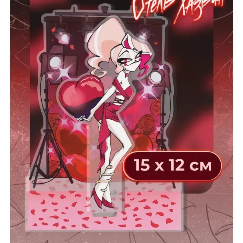 Acrylic Standing Model For Charlie Vaggie Velvette Cherri Anime Cartoons Double Layer Acrylic Mô Hình Đứng Standee Anime, In 2 Mặt, Cao 6cm, Trang Trí Decor Bàn Học 4 Acrylic Standing Model For Charlie Vaggie Velvette Cherri Anime Cartoons Double Layer Acrylic Mô Hình Đứng Standee Anime, In 2 Mặt, Cao 6cm, Trang Trí Decor Bàn Học - Ảnh 4