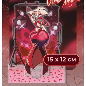 Acrylic Standing Model For Charlie Vaggie Velvette Cherri Anime Cartoons Double Layer Acrylic Mô Hình Đứng Standee Anime, In 2 Mặt, Cao 6cm, Trang Trí Decor Bàn Học