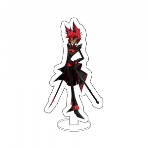 Anime Acrylic Stand Hazbin Hotel Vox Charlie Morningstar Lucifer Morningstar Acrylic Stand Mô Hình Đứng Standee Anime, In 2 Mặt, Cao 6cm, Trang Trí Decor Bàn Học