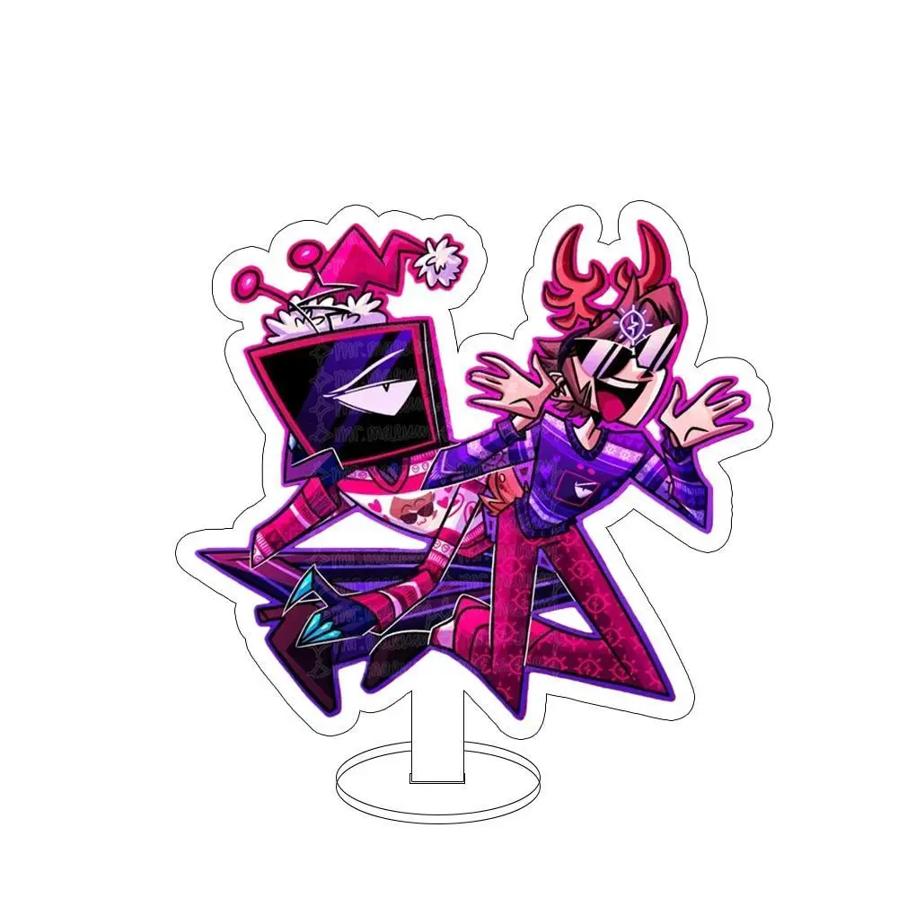 Anime Acrylic Stand Plates Hazbin Hotel Husk Alastor Vox Lucifer Desktop Cartoons Acrylic Mô Hình Đứng Standee Anime, In 2 Mặt, Cao 6cm, Trang Trí Decor Bàn Học 4 Anime Acrylic Stand Plates Hazbin Hotel Husk Alastor Vox Lucifer Desktop Cartoons Acrylic Mô Hình Đứng Standee Anime, In 2 Mặt, Cao 6cm, Trang Trí Decor Bàn Học - Ảnh 4