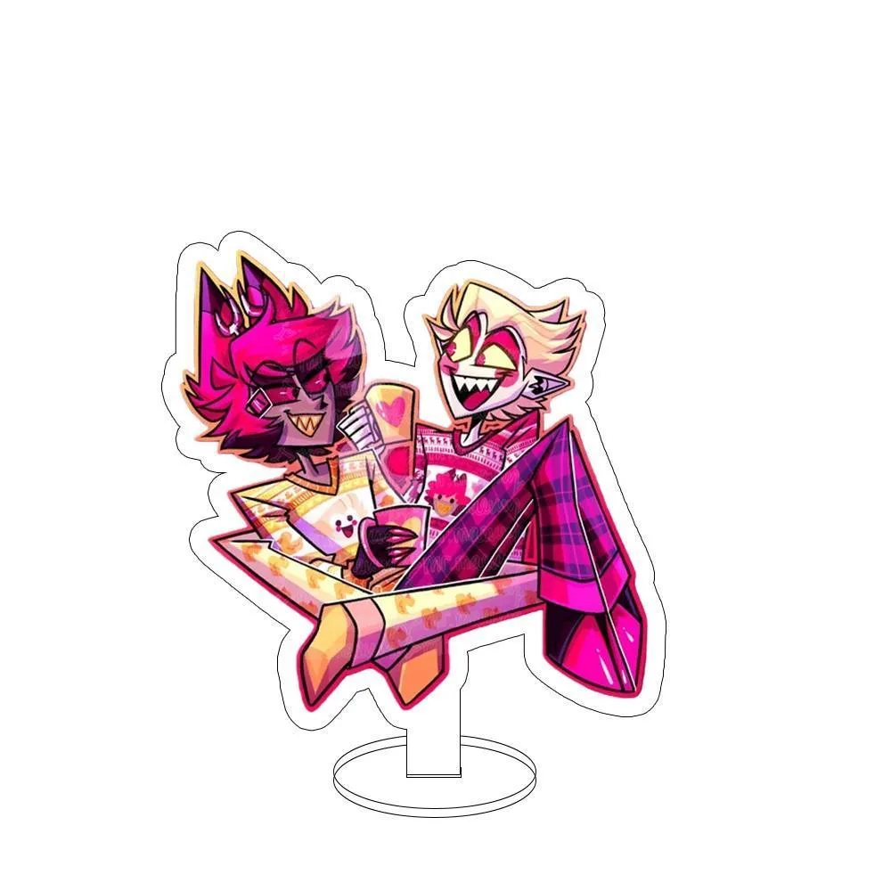 Anime Acrylic Stand Plates Hazbin Hotel Husk Alastor Vox Lucifer Desktop Cartoons Acrylic Mô Hình Đứng Standee Anime, In 2 Mặt, Cao 6cm, Trang Trí Decor Bàn Học 7 Anime Acrylic Stand Plates Hazbin Hotel Husk Alastor Vox Lucifer Desktop Cartoons Acrylic Mô Hình Đứng Standee Anime, In 2 Mặt, Cao 6cm, Trang Trí Decor Bàn Học - Ảnh 7
