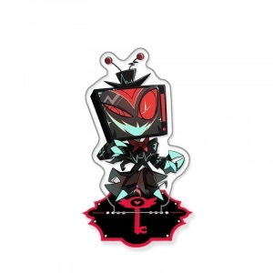 Anime Acrylic Stand Plates Hazbin Hotel Vox Alastor Charlie Acrylic Standee Desktop Acrylic Mô Hình Đứng Standee Anime, In 2 Mặt, Cao 6cm, Trang Trí Decor Bàn Học