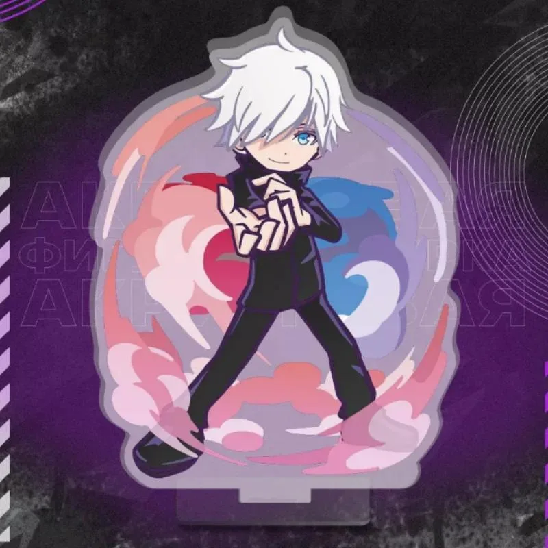 Anime Acrylic Stand Plates Jjk Satoru Gojo Megumi Fushiguro Toge Inumaki Q-version Mica Mô Hình Đứng Standee Anime, In 2 Mặt, Cao 6cm, Trang Trí Decor Bàn Học 3 Anime Acrylic Stand Plates Jjk Satoru Gojo Megumi Fushiguro Toge Inumaki Q-version Mica Mô Hình Đứng Standee Anime, In 2 Mặt, Cao 6cm, Trang Trí Decor Bàn Học - Ảnh 3