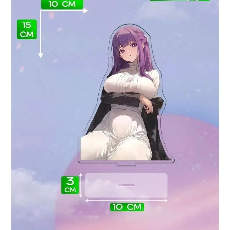Anime Acrylic Standee For Frieren: Beyond Journey's End Eisen Seiin Frieren Fern Himmel Mô Hình Đứng Standee Anime, In 2 Mặt, Cao 6cm, Trang Trí Decor Bàn Học 3 Anime Acrylic Standee For Frieren: Beyond Journey's End Eisen Seiin Frieren Fern Himmel Mô Hình Đứng Standee Anime, In 2 Mặt, Cao 6cm, Trang Trí Decor Bàn Học - Ảnh 3
