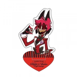 Anime Acrylic Standee For Hazbin Hotel Vaggie Charlie Lucifer Velvet Sir Pentious Diy Acrylic Mô Hình Đứng Standee Anime, In 2 Mặt, Cao 6cm, Trang Trí Decor Bàn Học