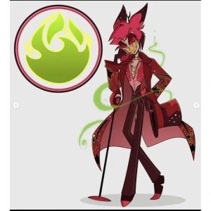 Anime Alastor Lucifer Morningstar Charlie Morningstar Mica Standee Model Mô Hình Đứng Standee Anime, In 2 Mặt, Cao 6cm, Trang Trí Decor Bàn Học