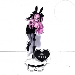 Anime Alien Stage Keychains Hanging Face Car Hain Acrylic Korea Coffee Holder Mizi Sua Till Mô Hình Đứng Standee Anime, In 2 Mặt, Cao 6cm, Trang Trí Decor Bàn Học