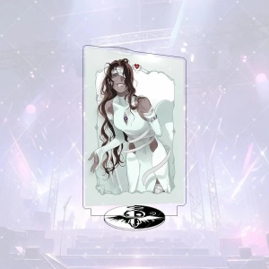 Anime Alien Stage Mizi Sua Ivan Hyuna Till Acrylic Stand Keychain Anime Figure Model Desktop Mô Hình Đứng Standee Anime,  In 2 Mặt, Cao 6cm, Trang Trí Decor Bàn Học
