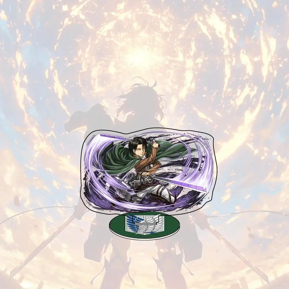Anime Attack On Titan Eren Yeager Mikasa Ackerman Acrylic Stand Keychain Figure Model Desktop Mô Hình Đứng Standee Anime, In 2 Mặt, Cao 6cm, Trang Trí Decor Bàn Học 2 Anime Attack On Titan Eren Yeager Mikasa Ackerman Acrylic Stand Keychain Figure Model Desktop Mô Hình Đứng Standee Anime, In 2 Mặt, Cao 6cm, Trang Trí Decor Bàn Học - Ảnh 2