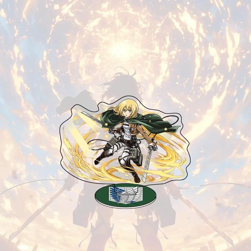 Anime Attack On Titan Eren Yeager Mikasa Ackerman Acrylic Stand Keychain Figure Model Desktop Mô Hình Đứng Standee Anime, In 2 Mặt, Cao 6cm, Trang Trí Decor Bàn Học 13 Anime Attack On Titan Eren Yeager Mikasa Ackerman Acrylic Stand Keychain Figure Model Desktop Mô Hình Đứng Standee Anime, In 2 Mặt, Cao 6cm, Trang Trí Decor Bàn Học - Ảnh 13